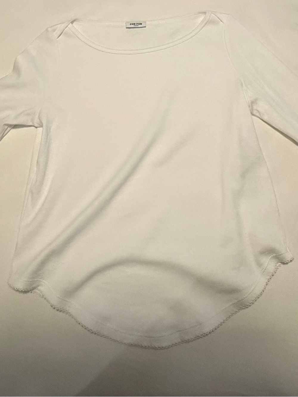 Cou Cou intimates Rina top white NWOT Large - Picture 4 of 11